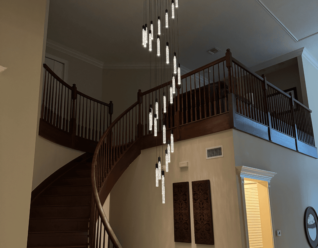 Electrician upgrading aluminum wiring connections inside residential electrical system